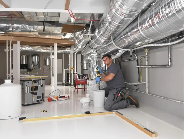 Professional duct sealing service by Weston Air Duct Cleaning in Weston
