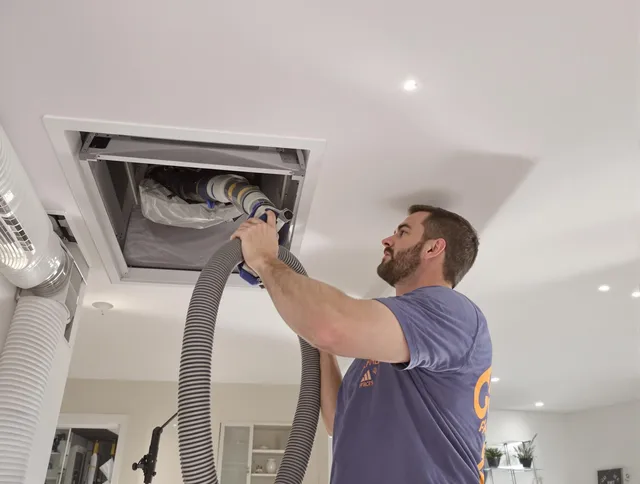 Precision indoor duct cleaning by Weston Air Duct Cleaning in Weston